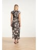 Smashed Lemon Kleid in Creme/ Schwarz