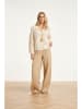 Smashed Lemon Bluse in Creme
