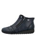 rieker Leder-Ankle-Boots in Dunkelblau