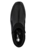rieker Leder-Ankle-Boots in Schwarz