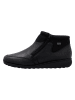 rieker Leder-Ankle-Boots in Schwarz