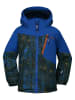 Peek U Winterjacke "Fender Flykid" in Blau/ Orange