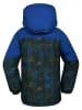 Peek U Winterjacke "Fender Flykid" in Blau/ Orange