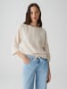OPUS Sweter "Sollika" w kolorze kremowym