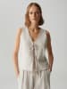 OPUS Weste "Wrina" in Creme