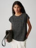 OPUS Blouse "Ferena" donkerblauw/groen