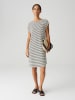 OPUS Kleid "Warua" in Weiß/ Schwarz