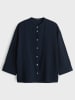 OPUS Blouse "Fanari" donkerblauw