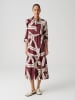 OPUS Kleid "Werano" in Bordeaux/ Creme