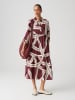OPUS Kleid "Werano" in Bordeaux/ Creme