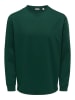 ONLY & SONS Longsleeve in Dunkelgrün