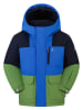 Kamik Winterjas "Gideon" blauw/groen/zwart