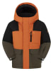 Kamik Winterjas "Gideon" oranje/zwart/kaki