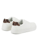 Freyling Sneakers wit/lichtbruin