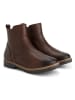 TRAVELIN' Leder-Boots "Bronderslev" in Braun