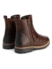 TRAVELIN' Leder-Boots "Bronderslev" in Braun
