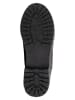 TRAVELIN' Leder-Chelsea-Boots "Thisted" in Schwarz