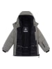Kamik Dünnere Winterjacke "Amos" in Grau/ Schwarz
