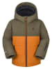 Kamik Dünnere Winterjacke "Amos" in Khaki/ Orange
