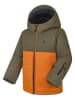 Kamik Dünnere Winterjacke "Amos" in Khaki/ Orange