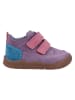 Richter Shoes Leder-Barfußschuhe "Samy" in Lila/ Rosa