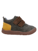 Richter Shoes Leder-Barfußschuhe "Samy" in Khaki/ Hellbraun
