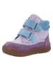 Richter Shoes Leren barefootschoenen "Samy" paars/lichtblauw