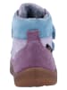 Richter Shoes Leren barefootschoenen "Samy" paars/lichtblauw
