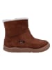Richter Shoes Leren barefootschoenen "Samy" lichtbruin