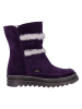 Richter Shoes Leren winterboots "Anna" paars