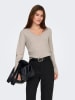 ONLY Sweter w kolorze beżowym