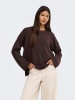 ONLY Sweter w kolorze brązowym