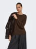 ONLY Sweter w kolorze brązowym