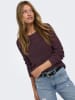 ONLY Sweter w kolorze fioletowym