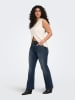 ONLY Carmakoma Spijkerbroek - flared fit - donkerblauw