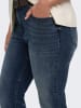 ONLY Carmakoma Spijkerbroek - flared fit - donkerblauw
