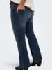 ONLY Carmakoma Spijkerbroek - flared fit - donkerblauw