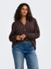 ONLY Carmakoma Bluse in Braun