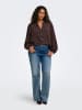 ONLY Carmakoma Bluse in Braun