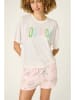 PJ Salvage Pyjamatop wit
