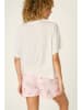 PJ Salvage Pyjamatop wit