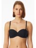Schiesser Biustonosz bikini w kolorze czarnym