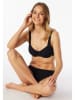 Schiesser Bikini-Oberteil in Schwarz
