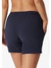 Schiesser Pyjama-Shorts in Dunkelblau