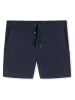Schiesser Pyjama-Shorts in Dunkelblau