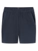 Schiesser Pyjama-Shorts in Dunkelblau