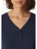 Schiesser Pyjamatop donkerblauw