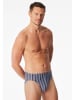 Schiesser Slip donkerblauw/rood