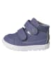 PEPINO Leder-Boots in Dunkelblau