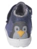 PEPINO Leder-Boots in Dunkelblau